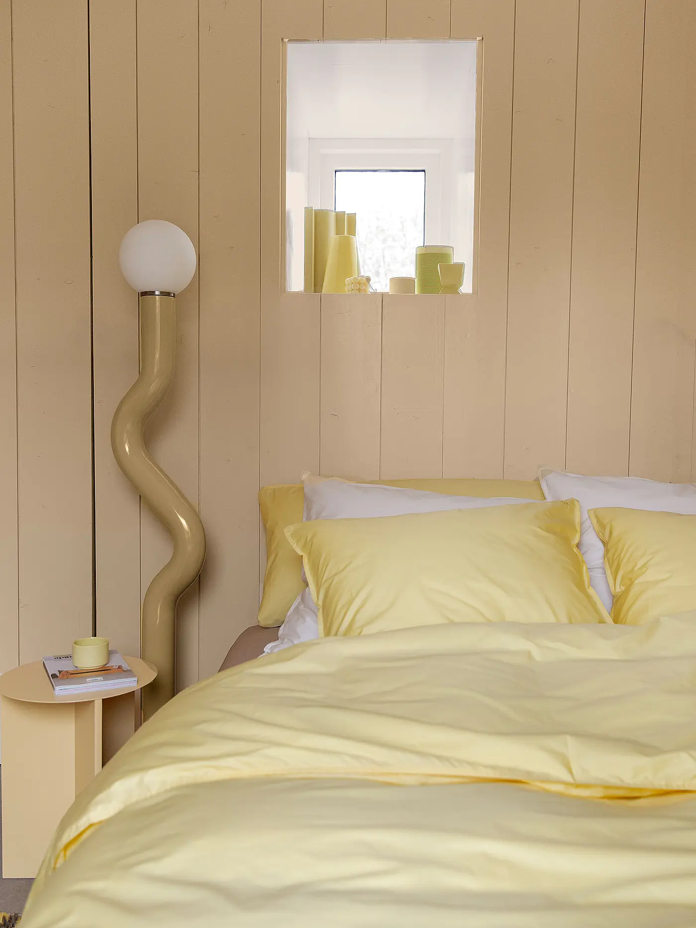SUITE702 | Perkal Bettwäsche 70x90cm/140x200cm Butter Yellow | 